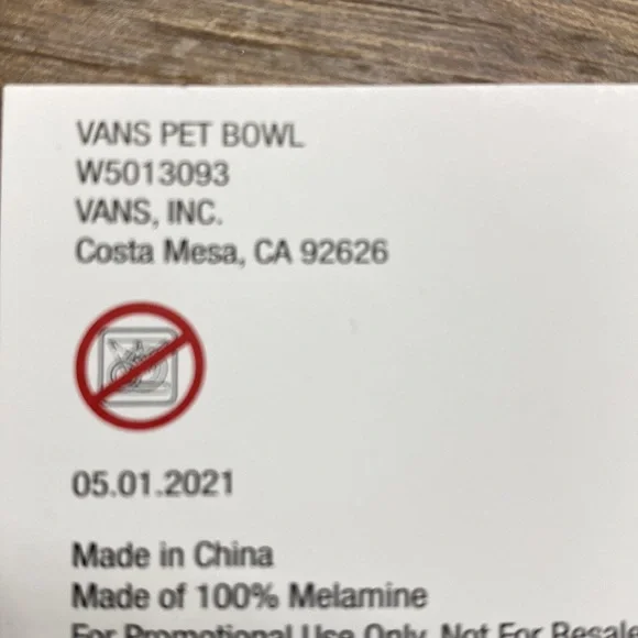 VANS PET BOWL BRAND 🔥 NEW - Picture 4 of 4